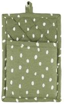 Stalo įrankių dėklas 4Living Fun, 16 cm x 24 cm, žalia sp.