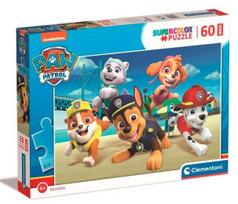 Dėlionė Clementoni Maxi Super Color Paw Patrol 26591, 42 cm x 62 cm, 60 vnt., įvairių spalvų