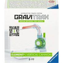 Konstruktorius Ravensburger Gravitrax Element Vertical Cannon, 7 vnt., balta sp./žalia sp.