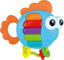 Edukacinis žaislas K's Kids Musical Piano Fish, įvairių spalvų