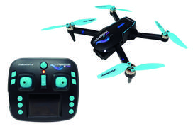 Žaislinis dronas Radiofly RC Star Brush Cam 40037, juoda sp./įvairių spalvų