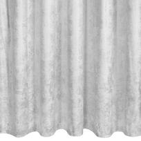 Naktinė užuolaida Avena ZAR-01, balta sp./sidabro sp., 135 cm x 270 cm