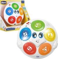 Lavinimo žaislas, būgnas Chicco Happy Music Harry, 8 cm, įvairių spalvų