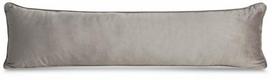 Dekoratyvinės pagalvėlės užvalkalas Velvet 200, rusvai pilki sp., 90 cm x 25 cm