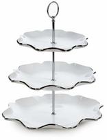 Serviravimo padėklas Auren, 21 cm x 54 cm, 30 cm, Balta sp./Sidabro sp.