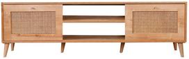 TV staliukas Kalune Design Hazeran, ąžuolo sp., 180 cm x 41 cm x 55 cm