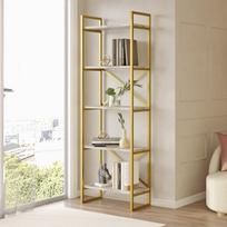 Pastatoma lentyna Kalune Design VG3-GE, aukso sp., 175 cm x 58 cm x 30 cm