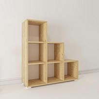 Pastatoma lentyna Kalune Design Ç007, šviesiai ruda sp., 96.6 cm x 90 cm x 29.6 cm