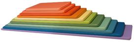 Lavinimo žaislas Wood&Joy Pastel 109TRS1141, 7 cm, įvairių spalvų, 12 vnt.