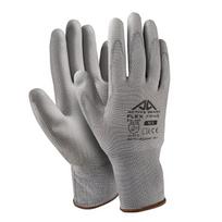 Darbo pirštinės atsparios įpjovimui Active Gear Flex, suaugusiems, pilka sp., XXL