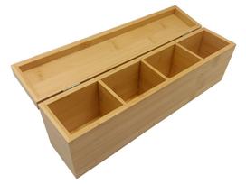 Virtuvės organizavimo įrankis Tao, 37 cm x 7 cm x 10 cm, bambukas, ruda sp.