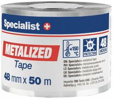 Metalinė juosta Specialist+, metalas, 50 m x 48 mm