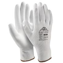 Darbo pirštinės atsparios įpjovimui Active Gear Flex, suaugusiems, balta sp., XL