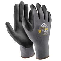 Darbo pirštinės atsparios įpjovimui Active Gear Active Flex, suaugusiems, juoda sp./pilka sp., XL