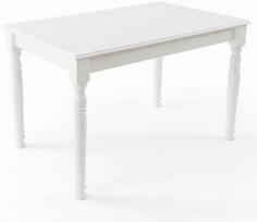 Stalas išskleidžiamas Kalune Design Albero 26, balta sp., 120 - 160 cm x 80 cm x 75 cm