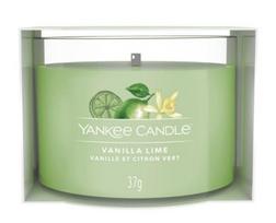 Žvakė, aromatinė Yankee Candle Mini Vanilla Lime, 7 - 10 h, 37 g, Žalia sp.