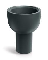 Gėlių vazonas Prosperplast MOLTA TMV40-107GR, plastikinis, Ø 40 cm, pilka sp.