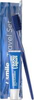 Dantų pasta su dantų šepetėliu HiSkin Smile Travel Set Blue, 30 ml