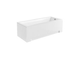 Vonia, įmontuojama Besco Modern, 170 cm x 70 cm x 55.5 cm, stačiakampis, balta sp.