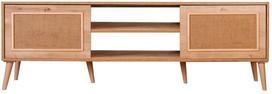 TV staliukas Kalune Design Jut, ąžuolo sp., 41 cm x 180 cm x 55 cm