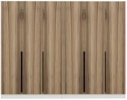 Prieškambario spinta Kalune Design Noah 8280, riešuto sp., 35 cm x 270 cm x 210 cm