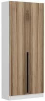 Prieškambario spinta Kalune Design Noah 8275, riešuto sp., 35 cm x 90 cm x 210 cm
