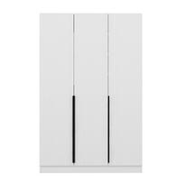 Prieškambario spinta Kalune Design Noah 8254, balta sp., 35 cm x 135 cm x 210 cm