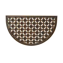 Durų kilimėlis Domoletti VCW3585, aukso sp./juoda sp., 45 cm x 75 cm x 1 cm