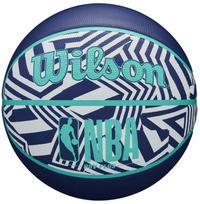 Krepšinio kamuolys Wilson NBA Dazzle Camo, 7 dydis, mėlyna sp./balta sp.