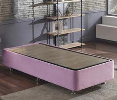 Lovos rėmas viengulė Kalune Design Pinky, 100 x 200 cm, rožinė sp., be čiužinio
