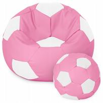 Sėdmaišių rinkinys Ball XXXXL, balta sp./rožinė sp.