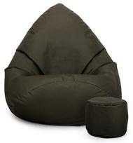 Sėdmaišių rinkinys Mega Comfort XXL Kodura 818, tamsiai žalia sp.