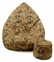 Sėdmaišių rinkinys Sako Camouflage XXXXL, ruda sp.