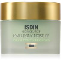 ISDIN Isdinceutics Hyaluronic Moisture Oily and Combination Skin dieninis drėkinamasis kremas riebiai ir mišriai odai pakartotinai papildomas 50 g