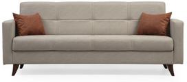 Sofa-lova Hanah Home Polya 3-Seat, smėlio sp., 75 x 205 cm x 86 cm