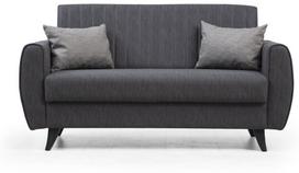 Sofa-lova Hanah Home Alkon, tamsiai pilka sp., 158 x 77 cm x 86 cm