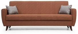Sofa-lova Hanah Home Zaden, oranžinė sp., 207 x 77 cm x 86 cm