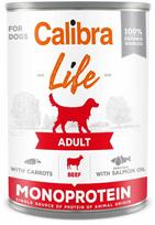 Šlapias šunų maistas Calibra Monoprotein Adult Beef With Carrots, jautiena, 0.4 kg