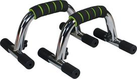 Sporto prekių priedas, atsispaudimų rankenos, suaugusiems Master Push Up, 1.20 kg, juoda sp., 2 vnt.