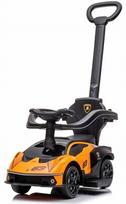 Vaikiška mašinėlė Enero Lamborghini, juoda sp./oranžinė sp.