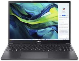 Nešiojamas kompiuteris Acer Aspire Go AG15, i5-1334U, 8GB, 512GB, 15.3 ", Intel Iris Xe Graphics, juoda sp., EN, Windows 11 home
