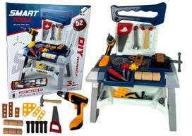 Žaislinis meistro įrankių rinkinys Lean Toys Smart Tools 12142, įvairių spalvų