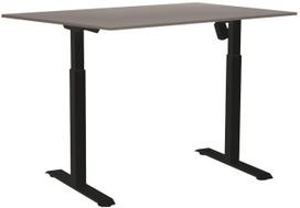 Kompiuterio stalas reguliuojamo aukščio Sun-Flex EasyDesk Adapt I, 120 cm x 80 cm, 70 - 118 cm, juoda sp./pilka sp.