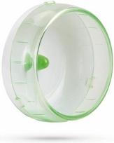 Bėgimo ratelis graužikams Beeztees Runny, 15 cm x 15 cm x 15 cm, skaidri sp./žalia sp.