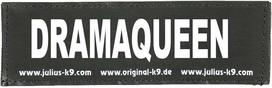 Šunų petnešų etiketė Julius-K9 Label, juoda sp.