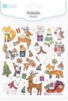Lipdukas DallPrint 11CRDPNK-100, kalėdos, 17 cm, 15 cm įvairių spalvų