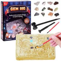 Kasinėjimo rinkinys Gem Dig ZA4469, įvairių spalvų