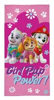 Vaikiškas rankšluostis Paw Patrol RD-135, rožinė sp., 140 cm x 70 cm