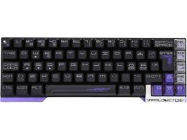 Laidinė žaidimų klaviatūra Varmilo Victory VYU68, NO, juoda sp./violetinė sp.