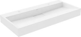 Vonios praustuvas Mexen Ava 2/O, konglomeratas, 100 cm x 46 cm x 11 cm, balta sp.